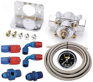 Carbureted Fuel Pressure Regulator Plumb Kit