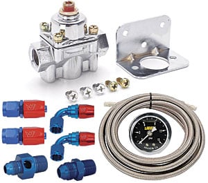 Carbureted Fuel Pressure Regulator Plumb Kit