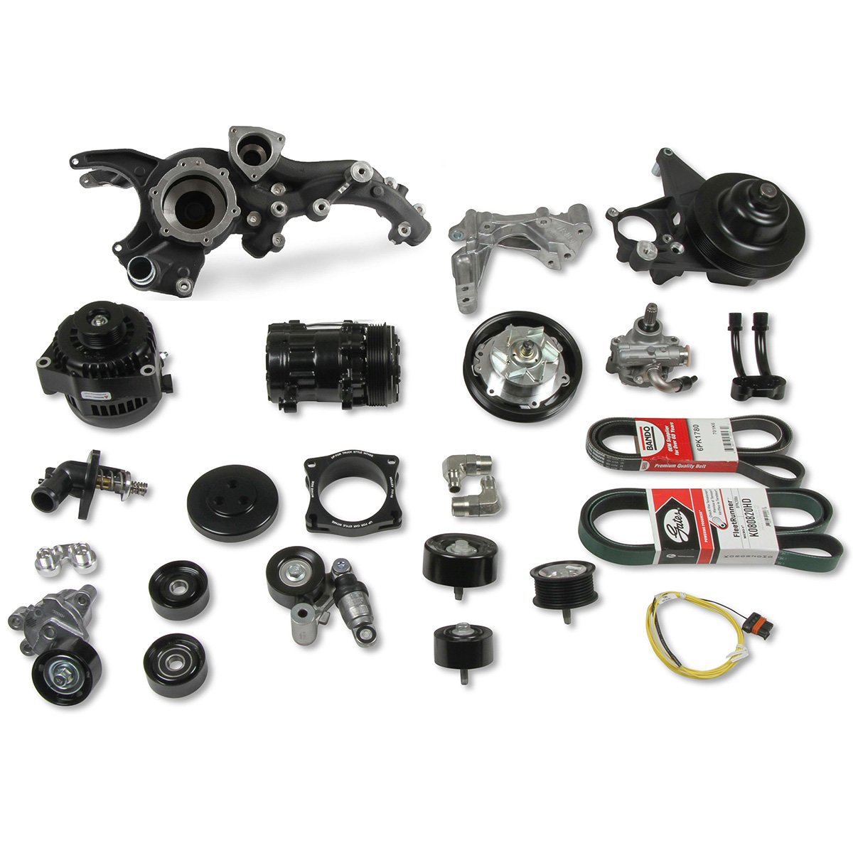 Complete Mid-Mount Accessory Drive Kit for Gen V