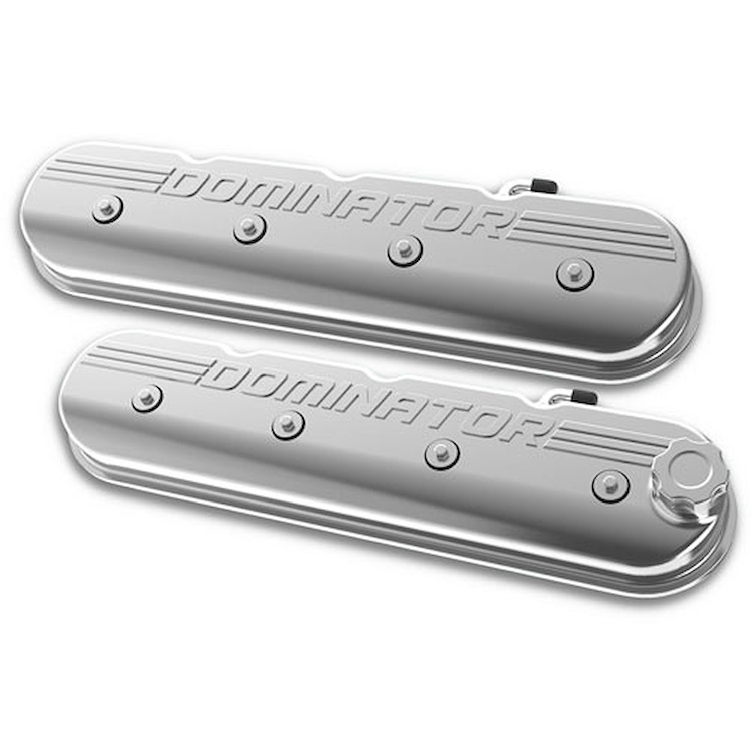 Holley 241-111 Aluminum Tall LS Valve Covers Polished