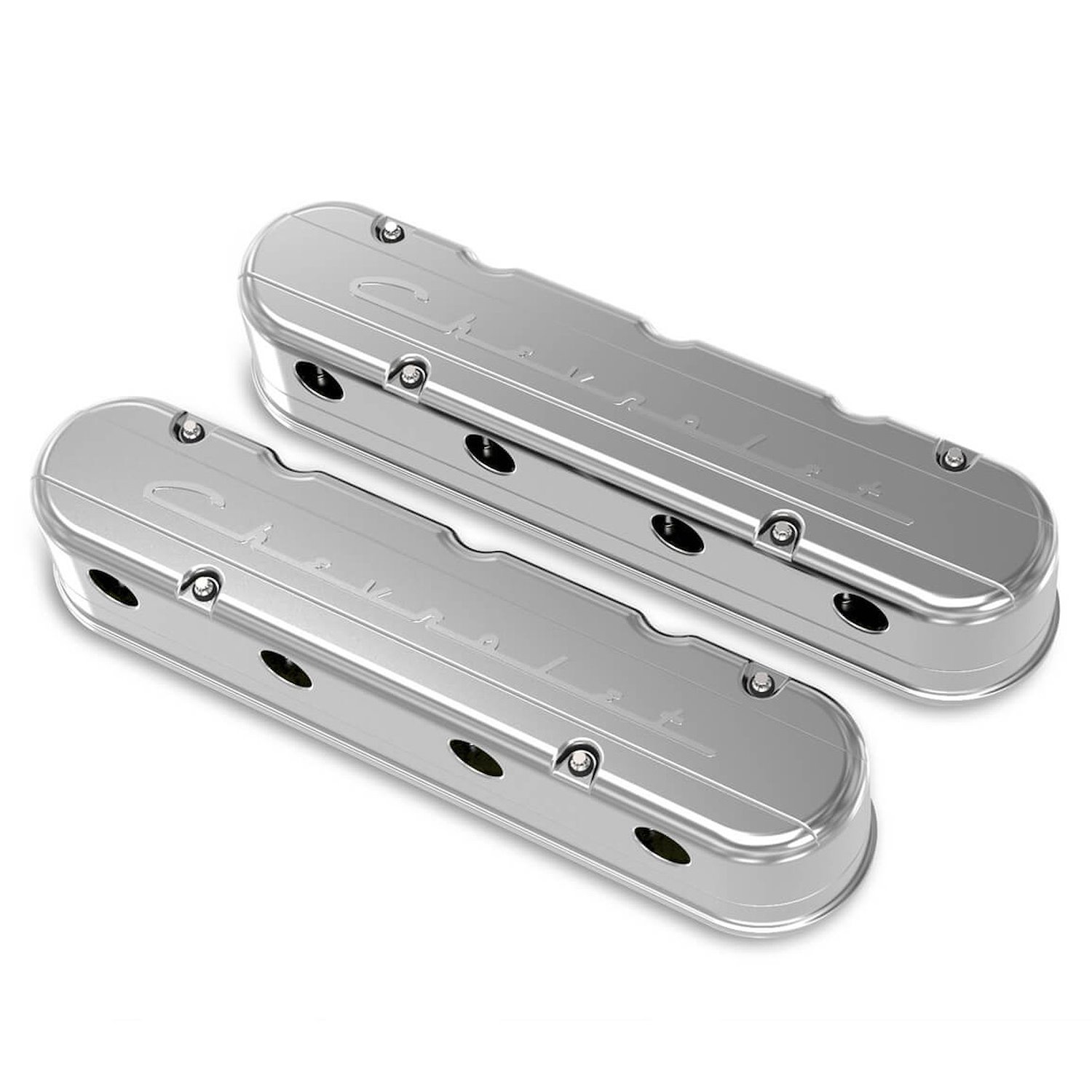 Holley 241-178 Vintage Series Valve Covers GM LS Engines Polished - JEGS  High Performance