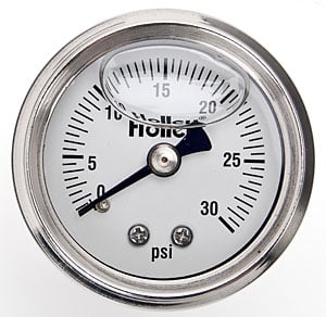 Fuel Pressure Gauge 1-1/2" Diameter
