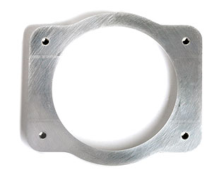92mm Throttle Body flange For use when fabricating a sheet metal top
