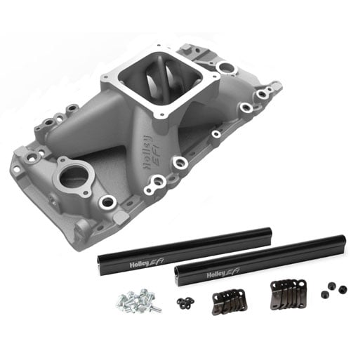 EFI Track Warrior Intake Manifold Big Block Chevy 396-502 With Oval Port Heads