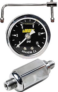 Dual Feed Fuel Line Kit For 4150 Includes: