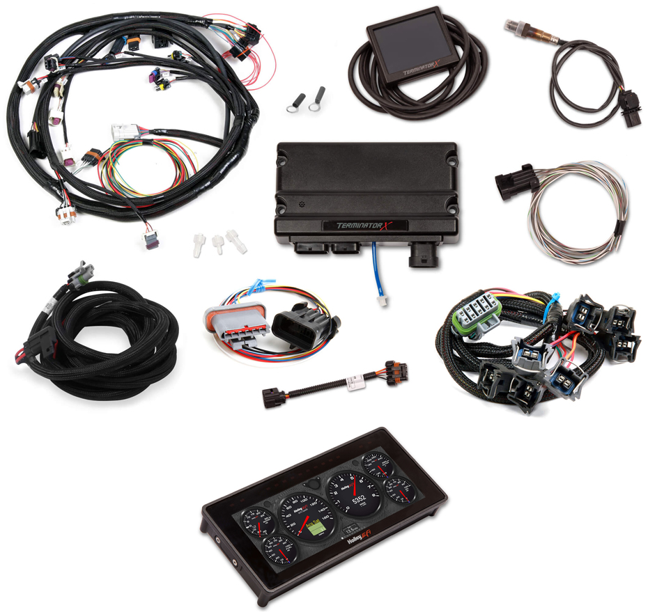 Terminator X MPFI Controller and EFI Pro Dash Kit