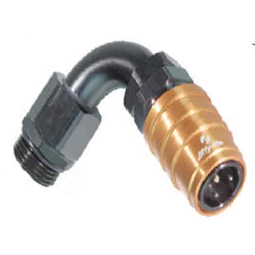 3000 Series Socket -8 AN 90° Male O-Ring