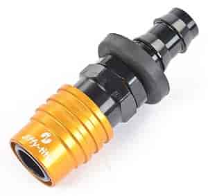 5000 Series Socket -8AN Straight Push-Lock Hose End