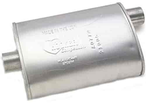 Competition Turbo Muffler 2.5" Inlet/Outlet
