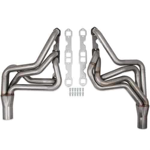 RacingHeart Small Block Chevy Street Stock Circle Track Headers for 1973-1988 GM A/G-Body and 1970-1981 GM F-Body (Cam