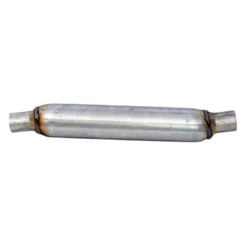 Glasspack Muffler Medium Offset 2-1/4" Inlet, 2" Outlet