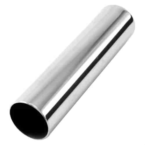 Chrome Stainless Steel Exhaust Tip Pencil 3.5"