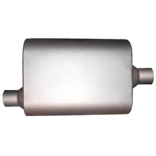 Max Flow Muffler Offset In, Center Out