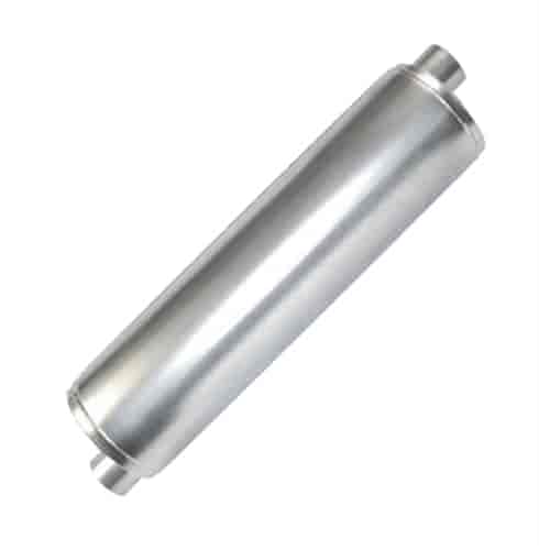 Super Duty Muffler 2.5" Inlet, 2.5" Outlet