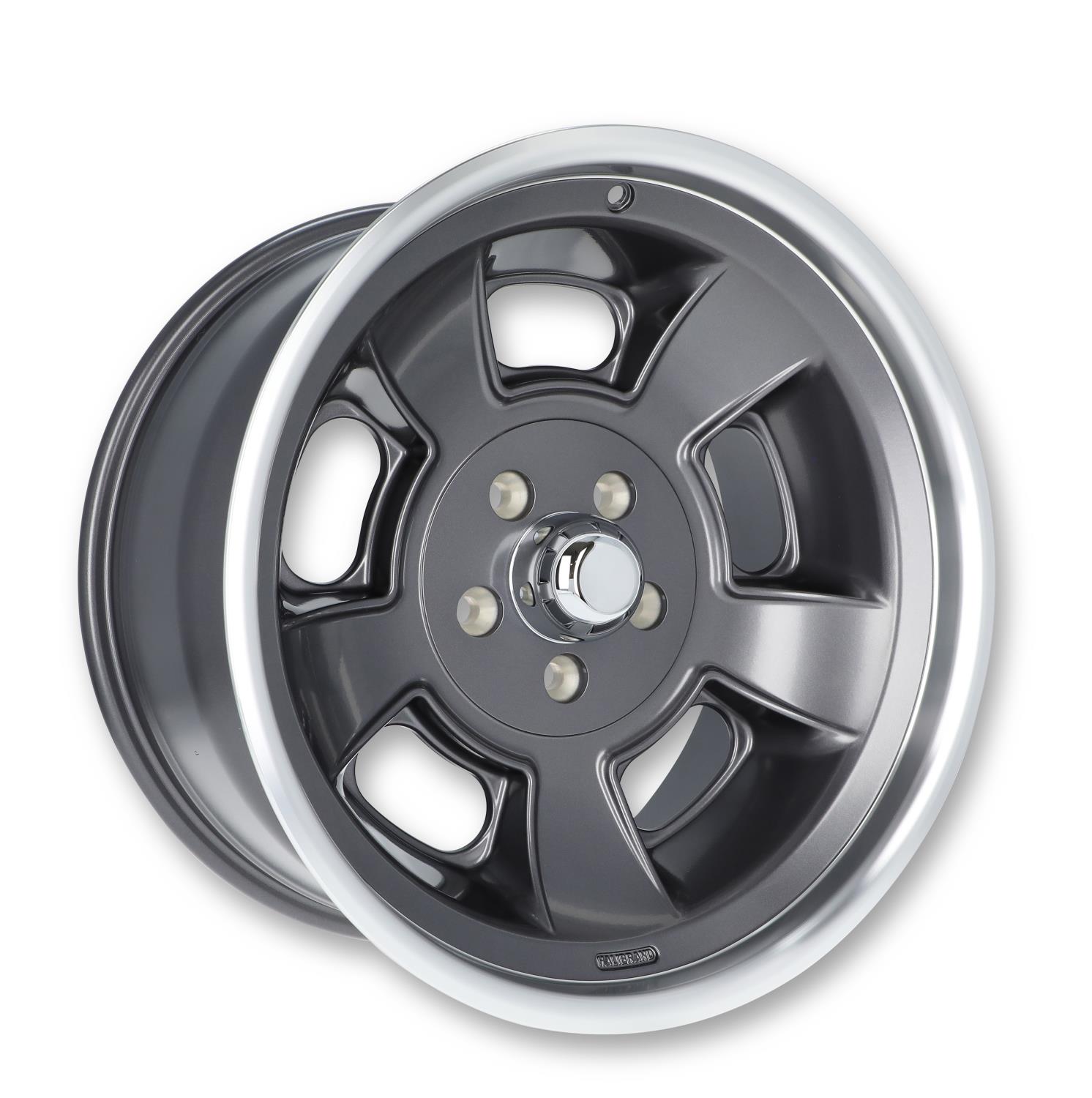 Sprint Rear Wheel, Size: 19x10", Bolt Pattern: 5x5", Backspace: 5.5" [Anthracite with Machined Lip - Semi Gloss Clearcoat]