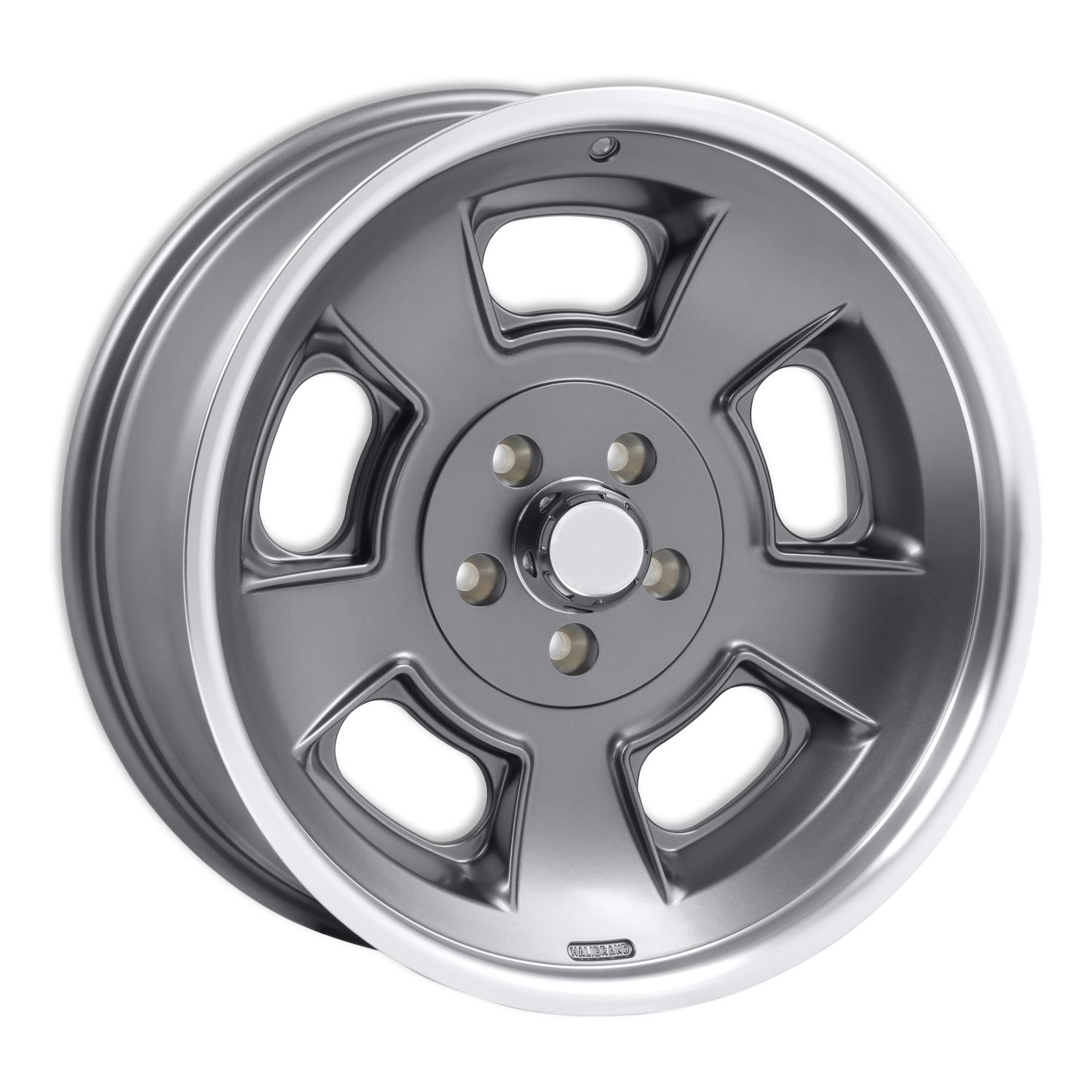 Sprint Front Wheel, Size: 20x8.5", Bolt Pattern: 5x5", Backspace: 4.5" [Anthracite with Machined Lip - Semi Gloss Clearcoat]