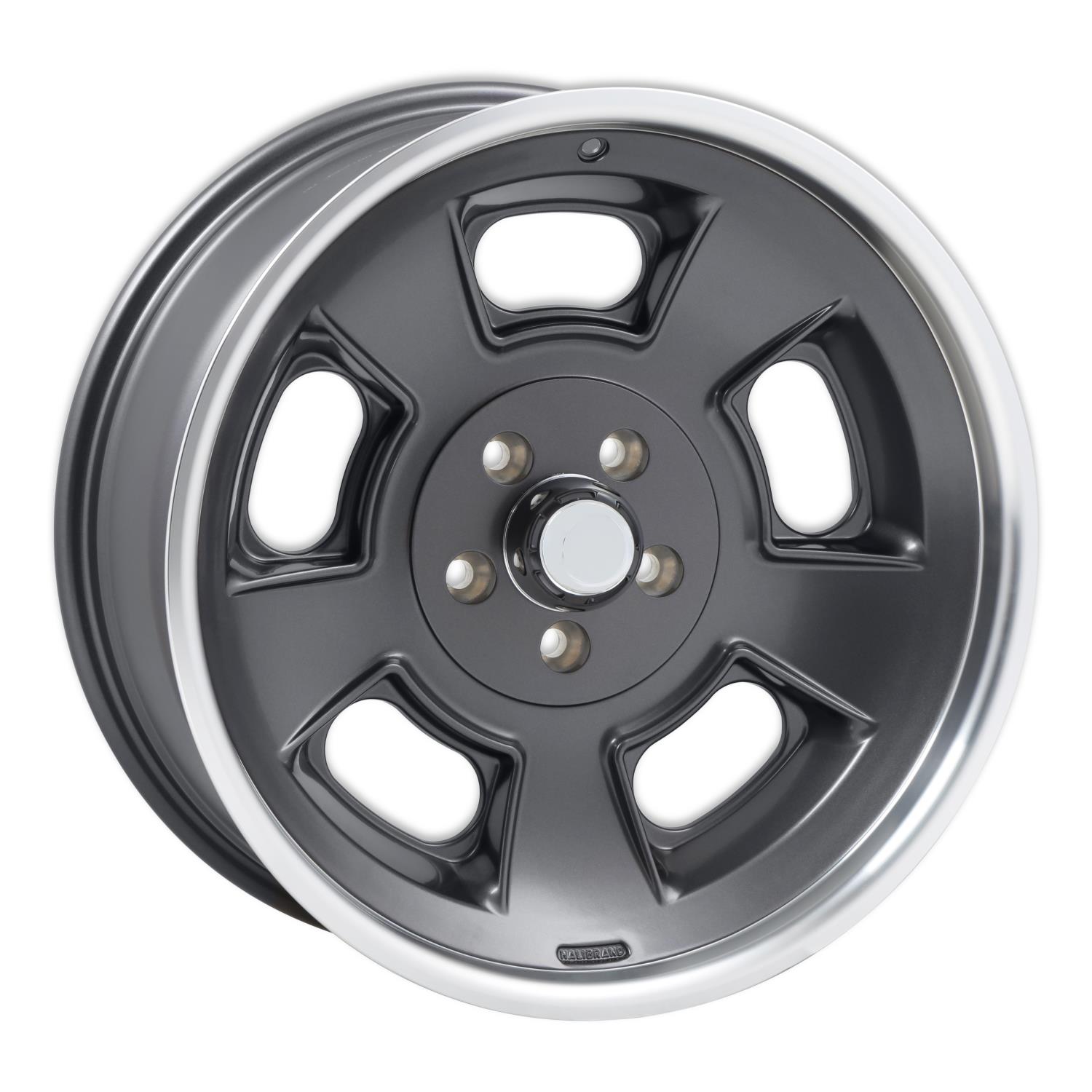 Sprint Front Wheel, Size: 20x8.5", Bolt Pattern: 5x5", Backspace: 4.75" [Anthracite with Machined Lip - Semi Gloss Clearcoat]