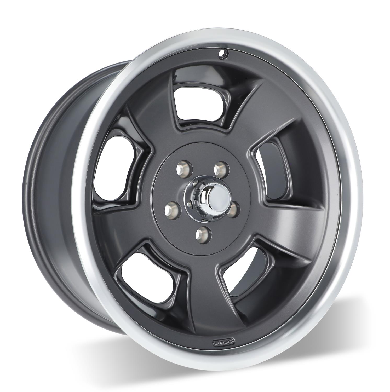 Sprint Rear Wheel, Size: 20x10", Bolt Pattern: 5x5", Backspace: 5.5" [Anthracite with Machined Lip - Semi Gloss Clearcoat]
