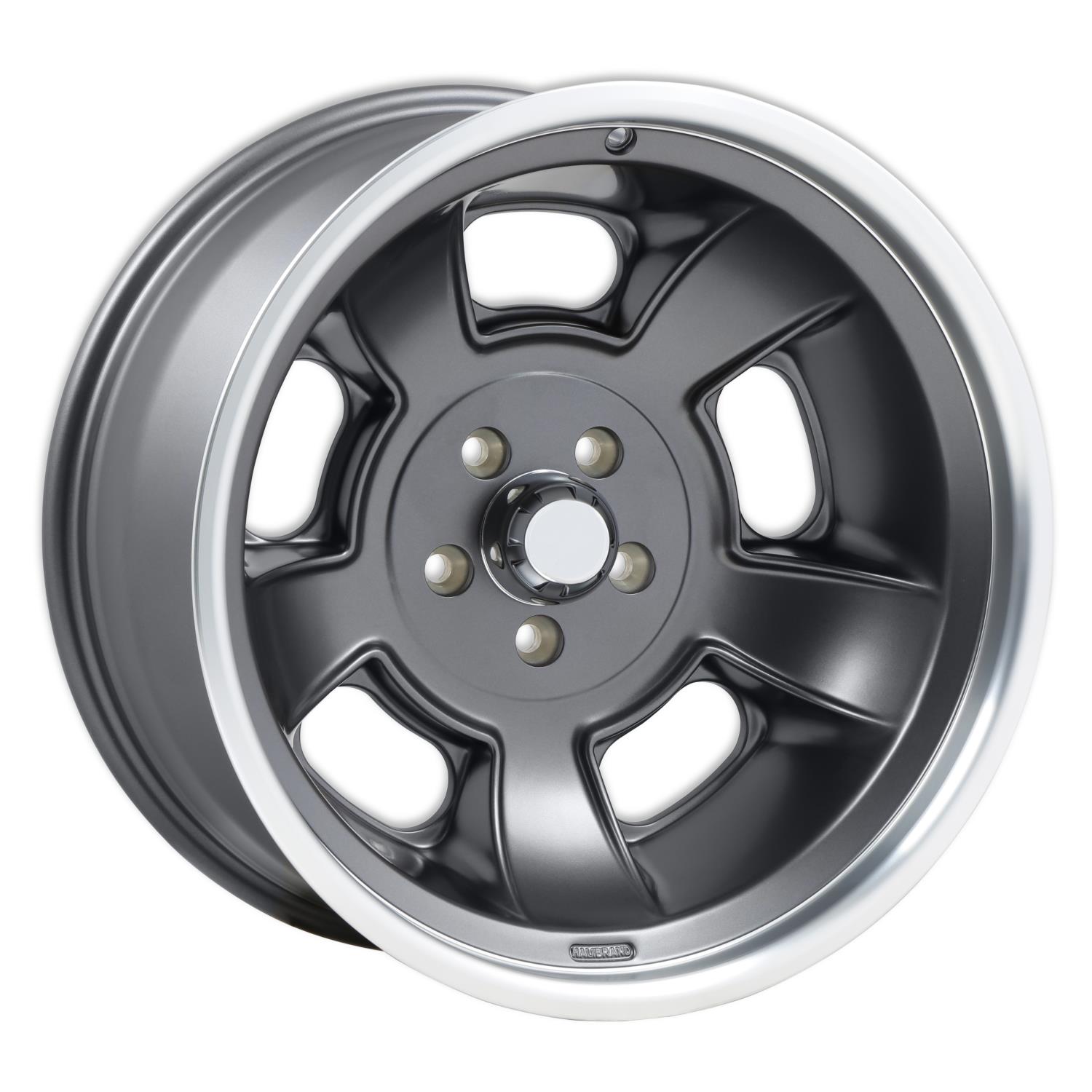 Sprint Rear Wheel, Size: 20x10", Bolt Pattern: 5x5", Backspace: 4" [Anthracite with Machined Lip - Semi Gloss Clearcoat]