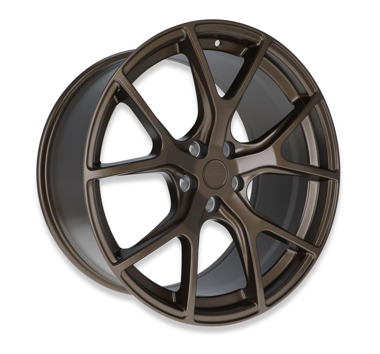Split-Spoke Wheel, Size: 20x10", Bolt Pattern: 5x4.5", Backspace: 6.96" [Semi Gloss Bronze]