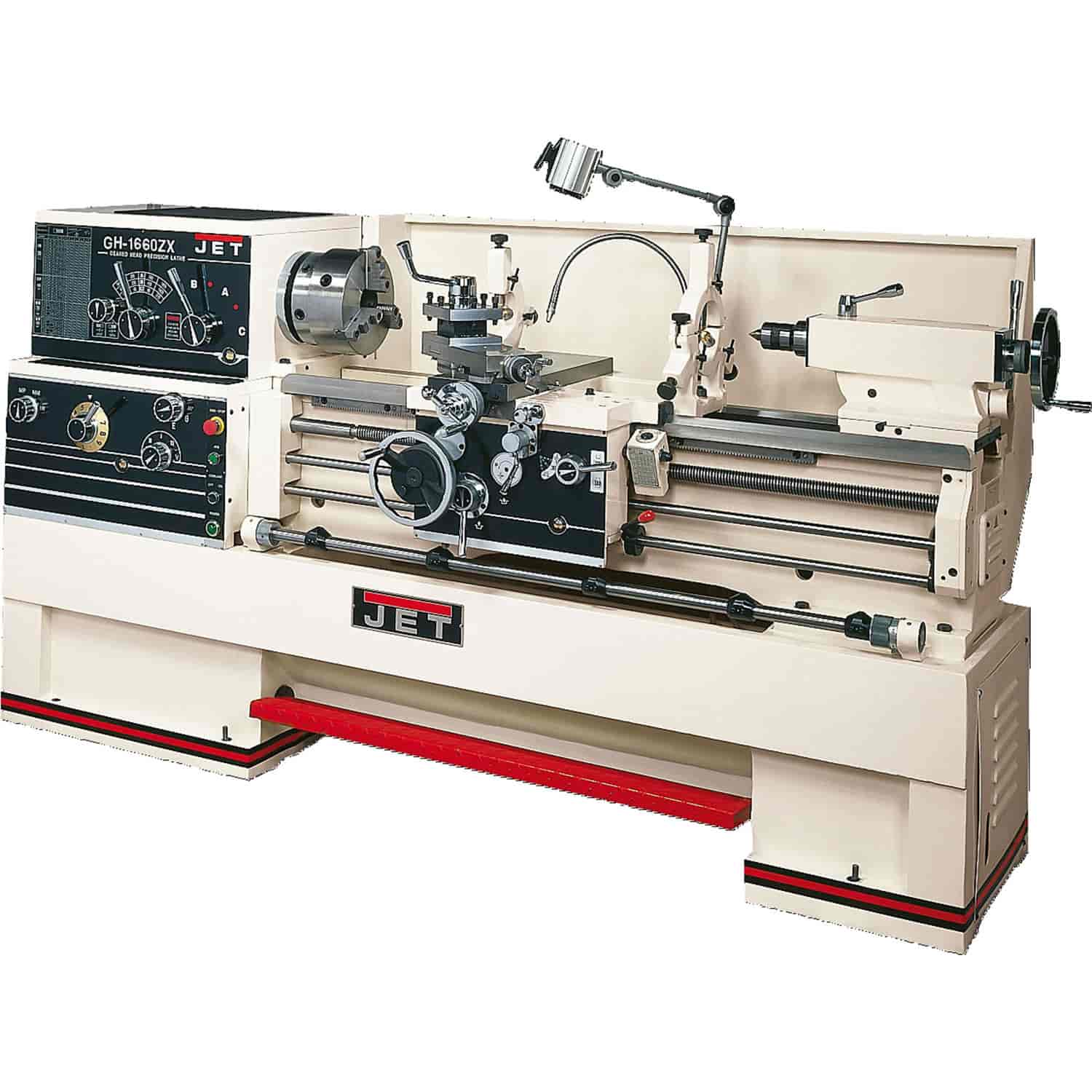 GH-1660ZX 3-1/8 Spindle Bore Geared Head Lathe