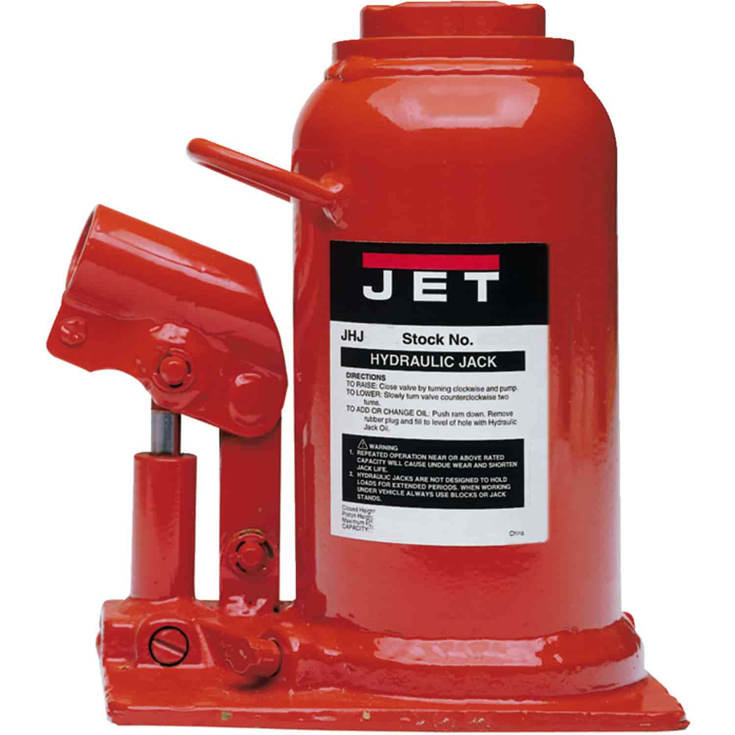 Hydraulic Bottle Jack Load Capacity: 17-1/2 Tons