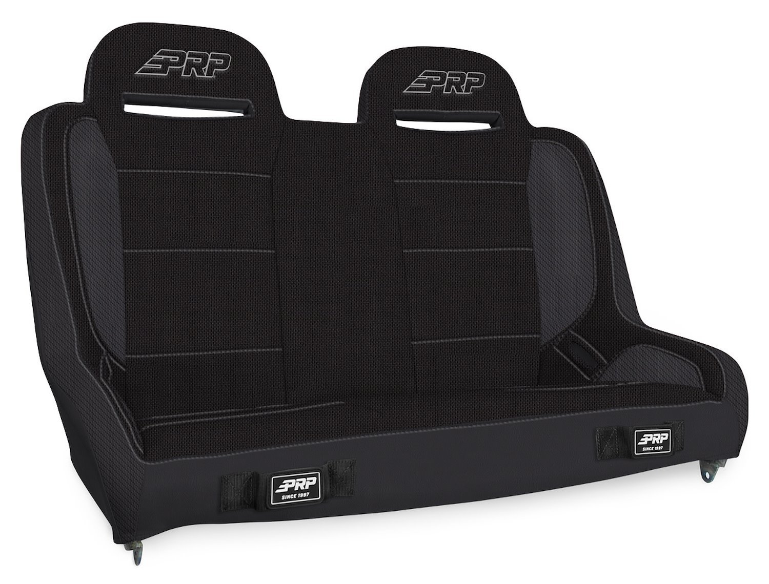 A9240-47-50 Elite Series High Back Rear Suspension Bench Seat, 07-18 Wrangler JK 4-Door [Black]