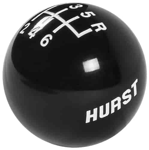 Black Replacement Shifter Knob 6-Speed 1.88'' 3/8"-16