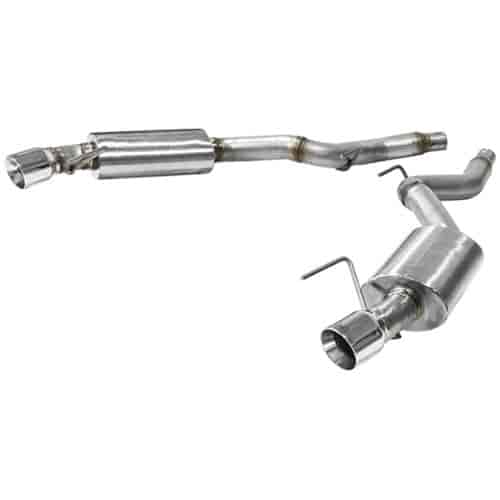 Axle-Back Exhaust System 2015-2017 Ford Mustang 2.3L