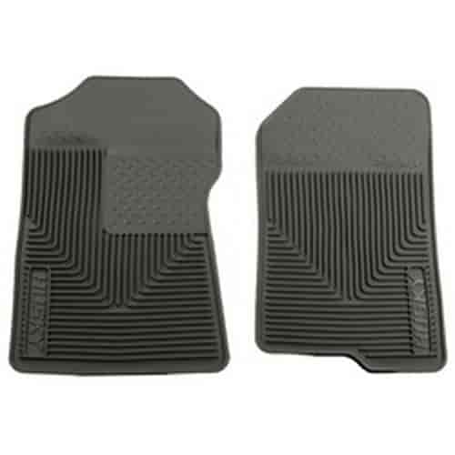 Grey Heavy Duty Front Floor Mats, 1997-02 Ford Expedition