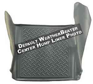 WeatherBeater Center Hump Floor Liner Gray w/o Manual Transfer Case Shifter