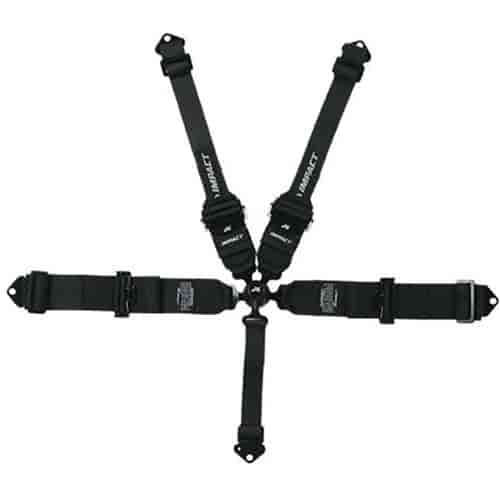6-Way Camlock Harness Individual Shoulder Belts