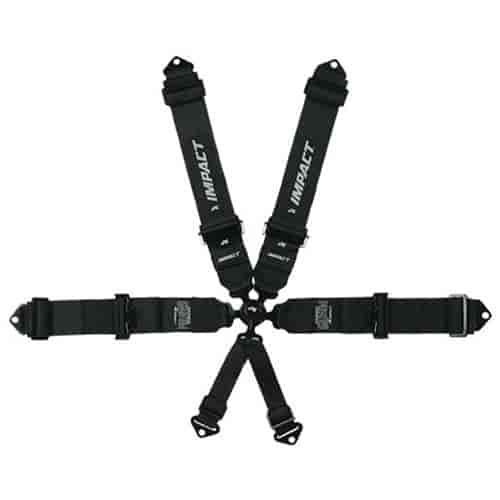 6-Way Camlock Harness Individual Shoulder Belts