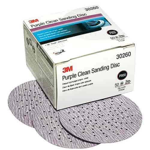 3" Purple Clean Sanding Discs P800