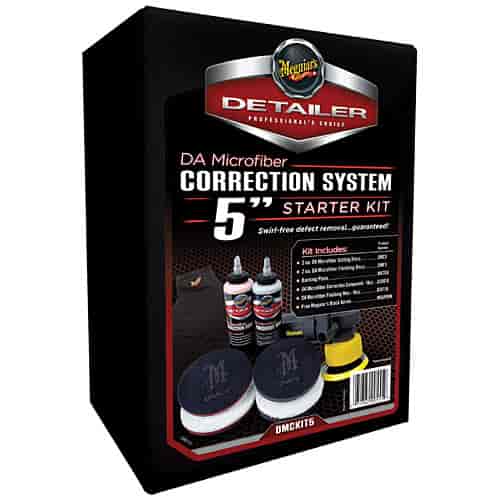Dual Action Microfiber Correction System Kit 5" Dia.