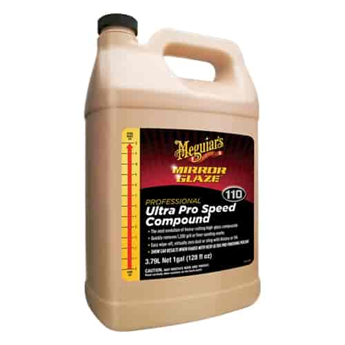 M110 Mirror Glaze Ultra Pro Speed Compound - 1 Gallon