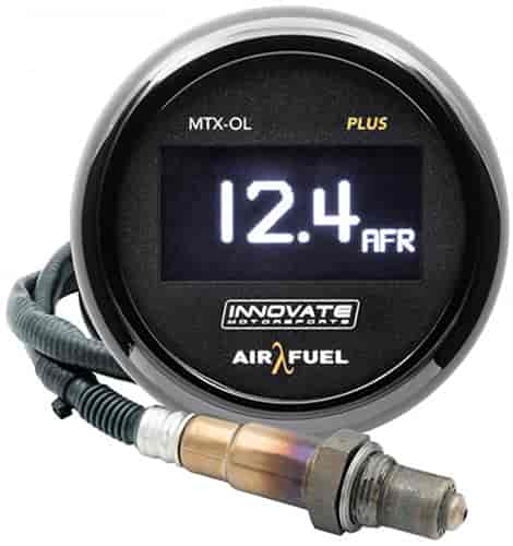 MTX-OL PLUS Wideband Air/Fuel OLED Gauge Kit (2-1/16 in. Diameter) - 8-Ft. Sensor Cable