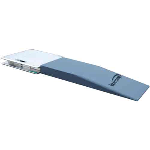 Quik Rack Scale Roll Off Ramp Allows the user to easily roll their vehicle on and off the scales to release binding.