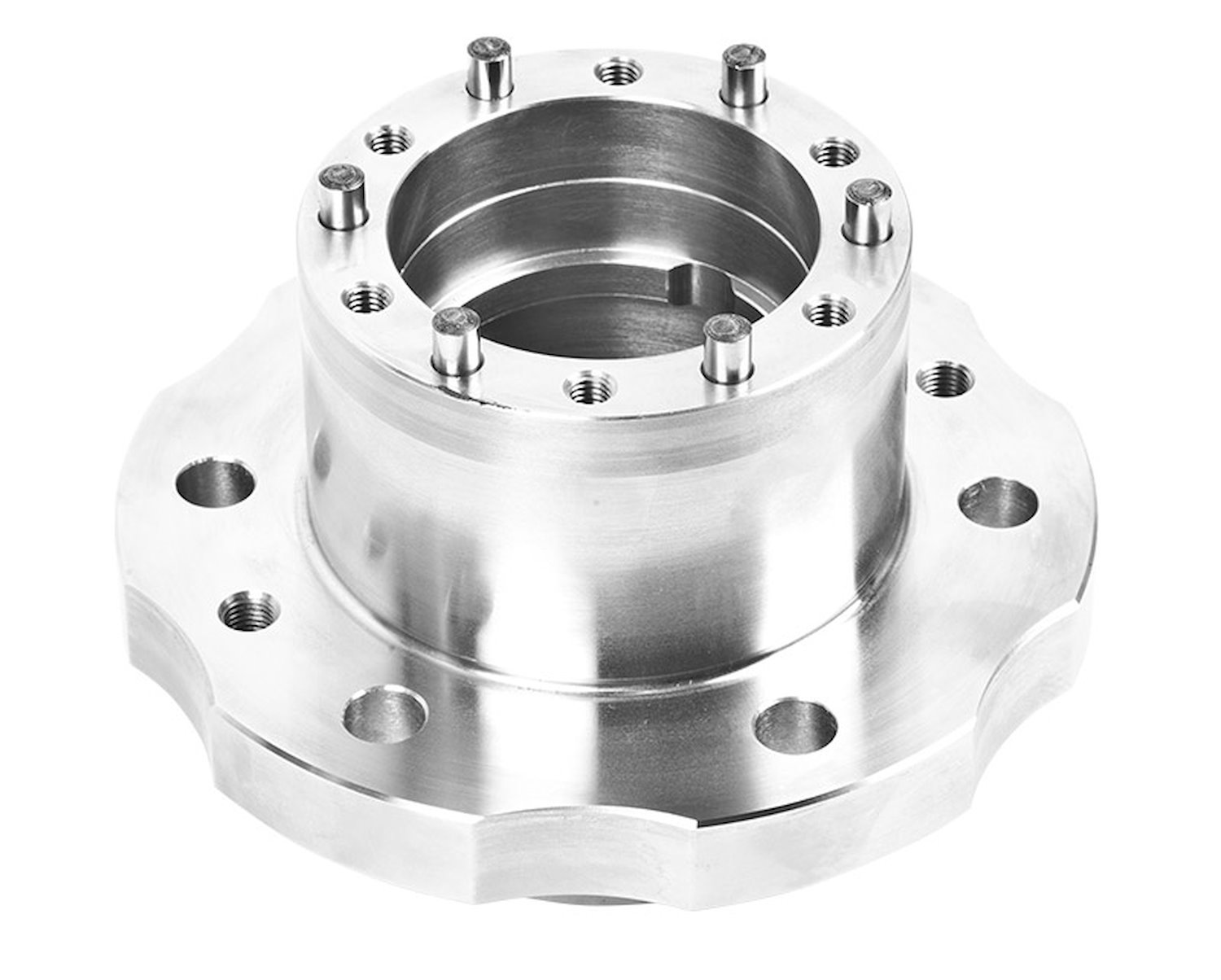 Solid Axle Hubs Creeper Flange Style Pair