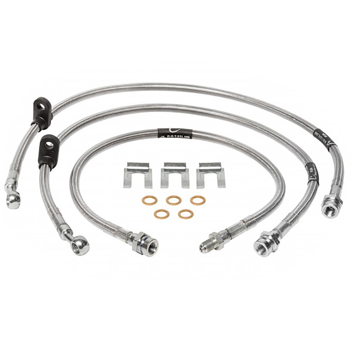 Extended Brake Line Kit for 1995.5-2004 Toyota Tacoma w/ 4 in. Lift