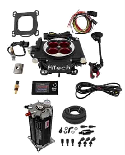Go EFI-4 Power Adder 600 HP Throttle Body System Master Kit Includes: Fuel Command Center 2.0