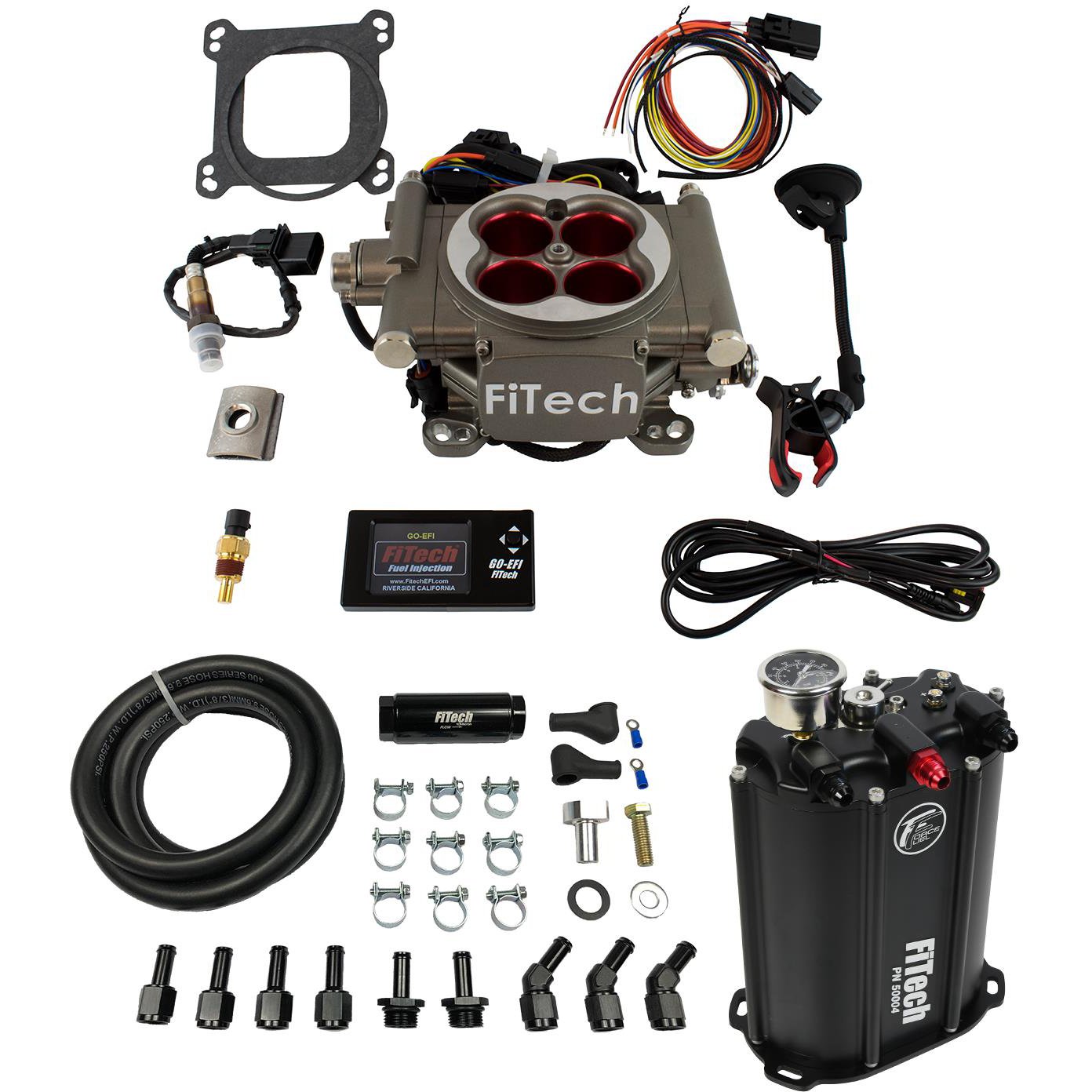 35203 Go Street EFI System Master Kit with Force Fuel Delivery System