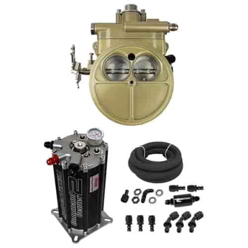 Go EFI 2-Barrel Throttle Body System Master Kit Includes: Fuel Command Center 2.0