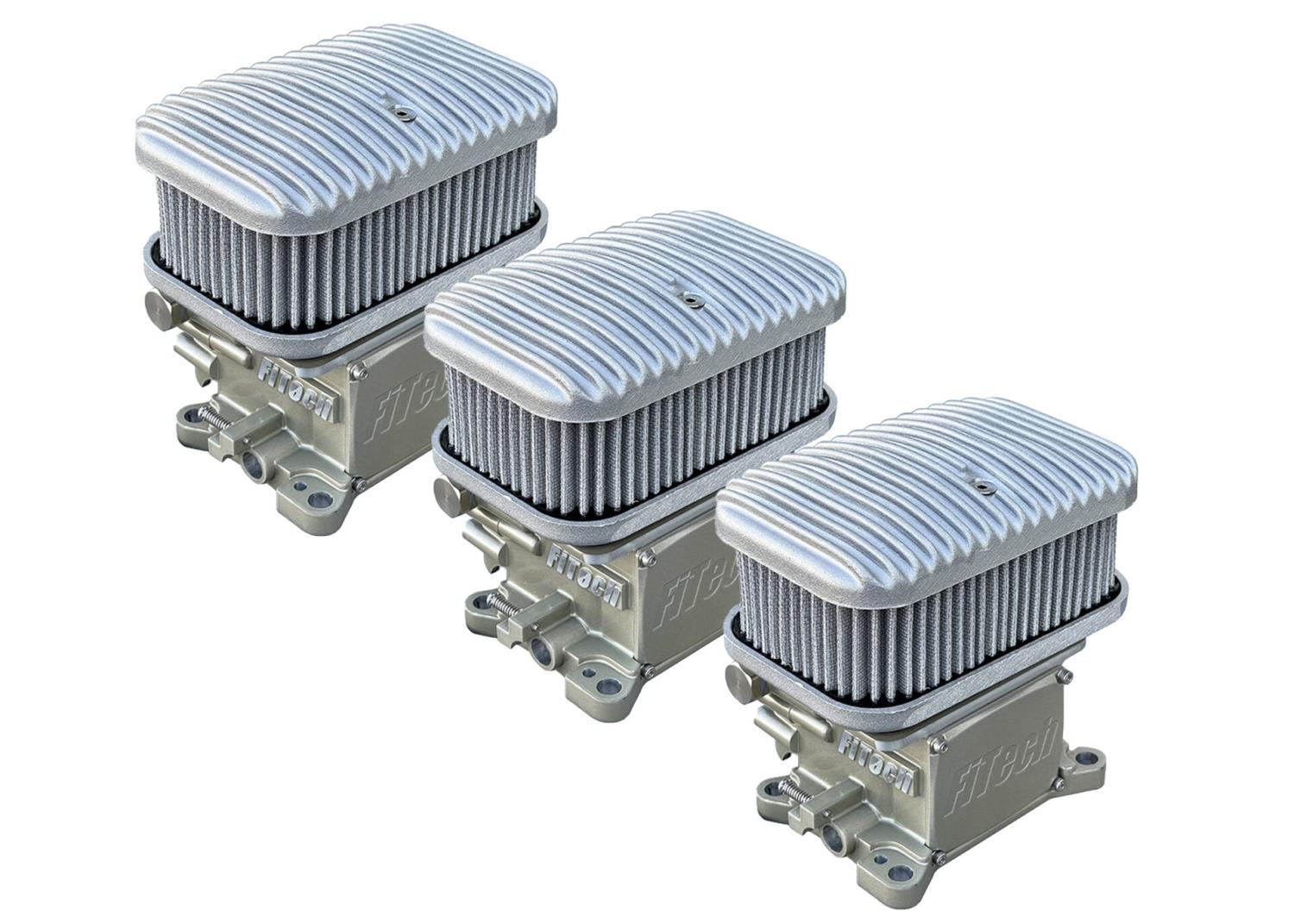 3x2 D-Shaped Tri-Power Air Filter Assembly [Cast Finish]