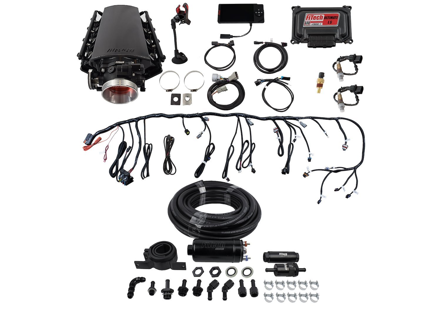 71001 Ultimate LS EFI Induction System Master Kit LS1/LS2/LS6 500 HP with Inline Fuel Pump