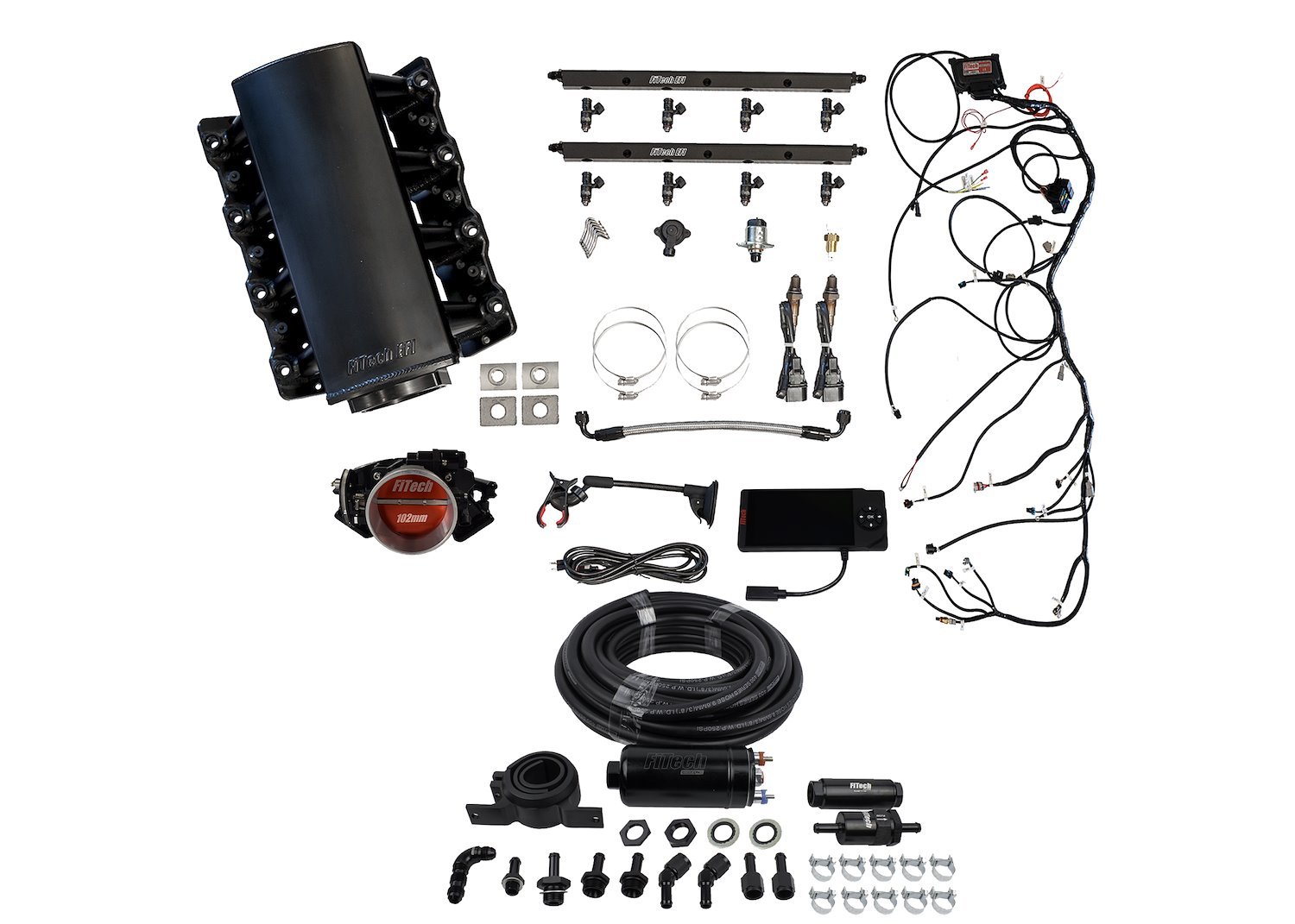 Ultimate LS EFI Induction System LS1/LS2/LS6 750 HP with Inline Fuel Pump