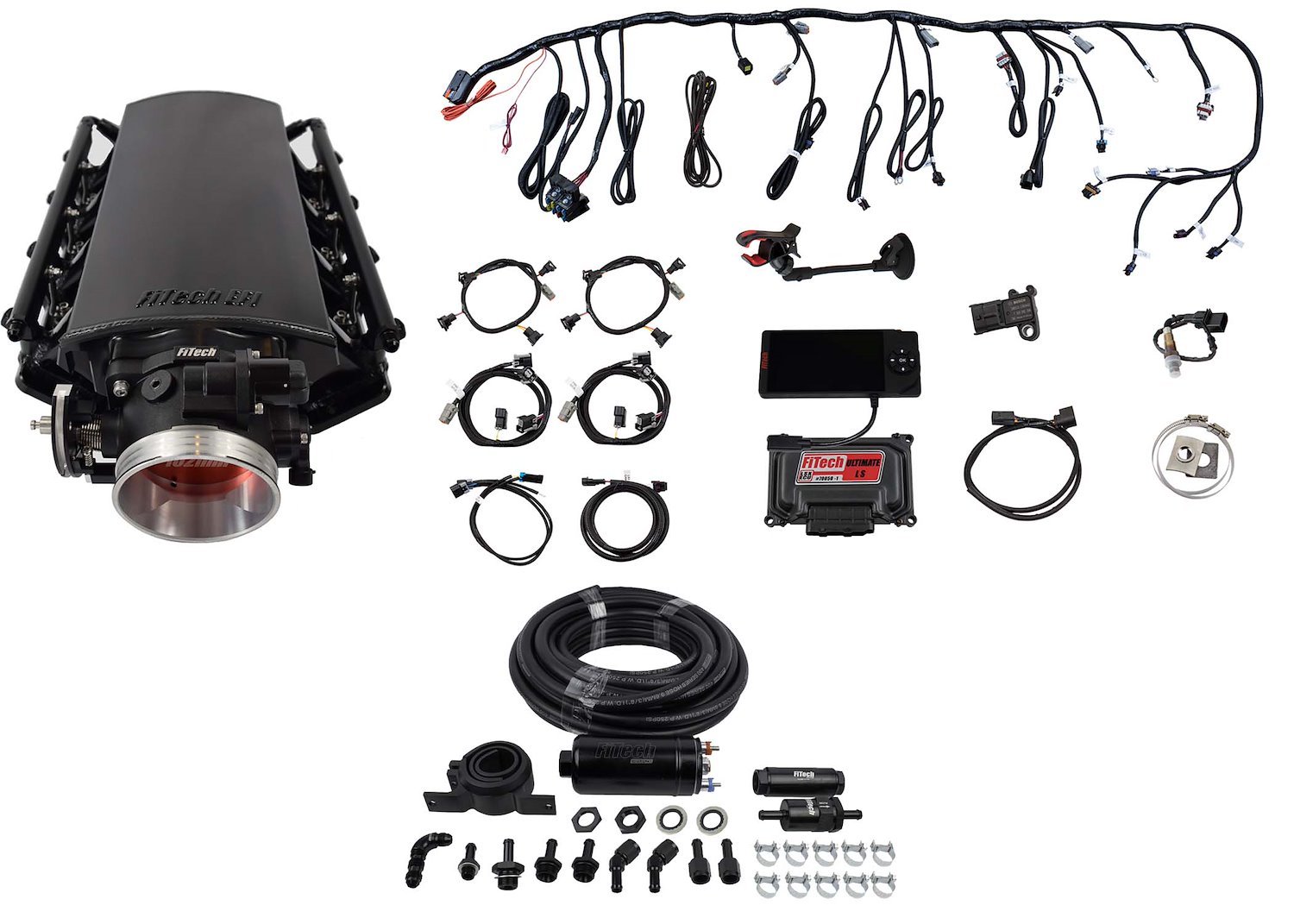Ultimate LS EFI Induction System LS3/L92 750 HP with Inline Fuel Pump