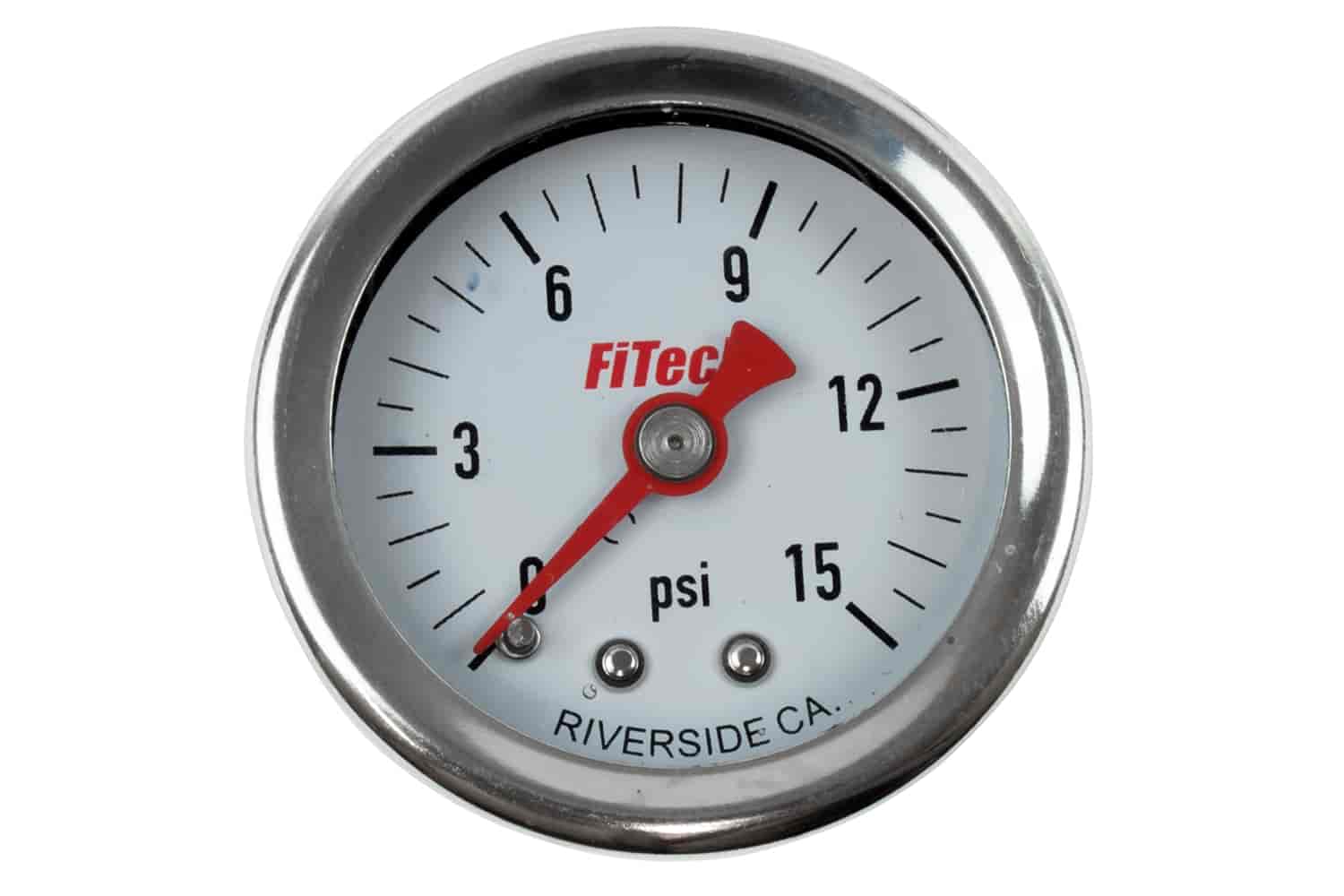 Fuel Pressure Gauge 0-15 psi (Carburetor)