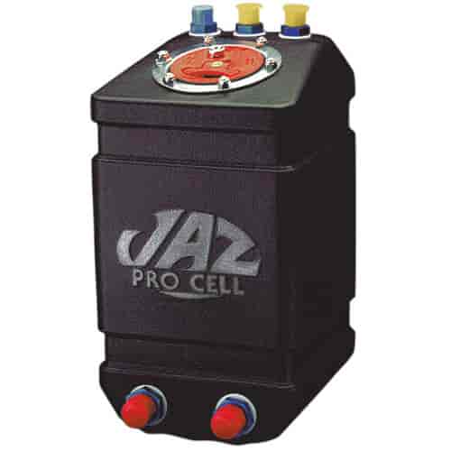 SFI-Certified Drag Race Fuel Cell Pro Modified Vertical 3-Gallon Black with Foam
