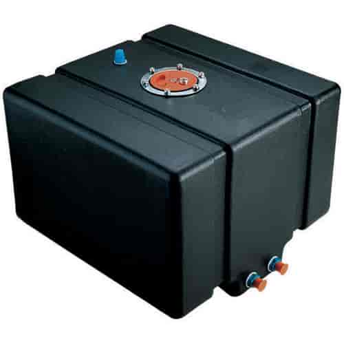 Drag Race Fuel Cell 12-Gallon Horizontal Black with Foam
